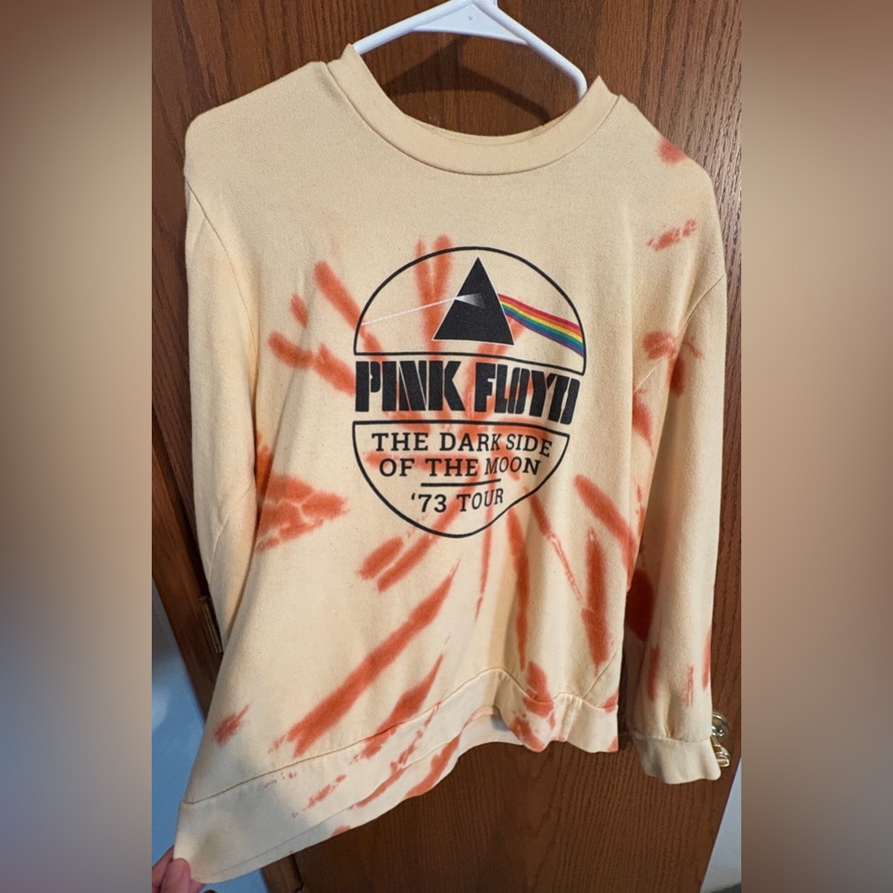 Pink Floyd Tye Dye Sweatshirt